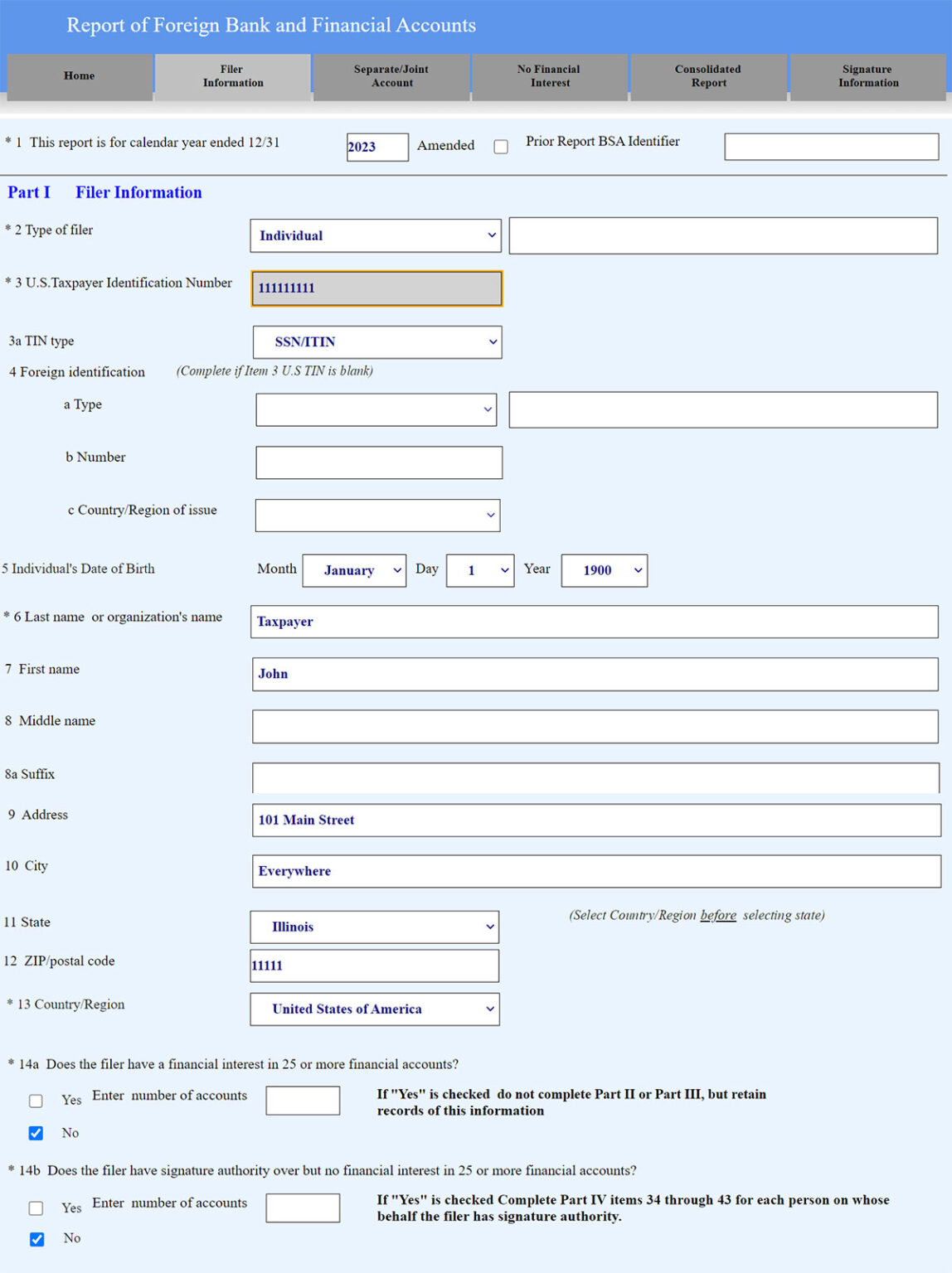 FBAR Filing Requirements 2024 Guide Gordon Law